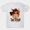 T Shirt Women San Pedro California Pirate Girl Harajuku Print Kawaii Tshirt Summer Short Sleeve Female T-Shirt Top Tee