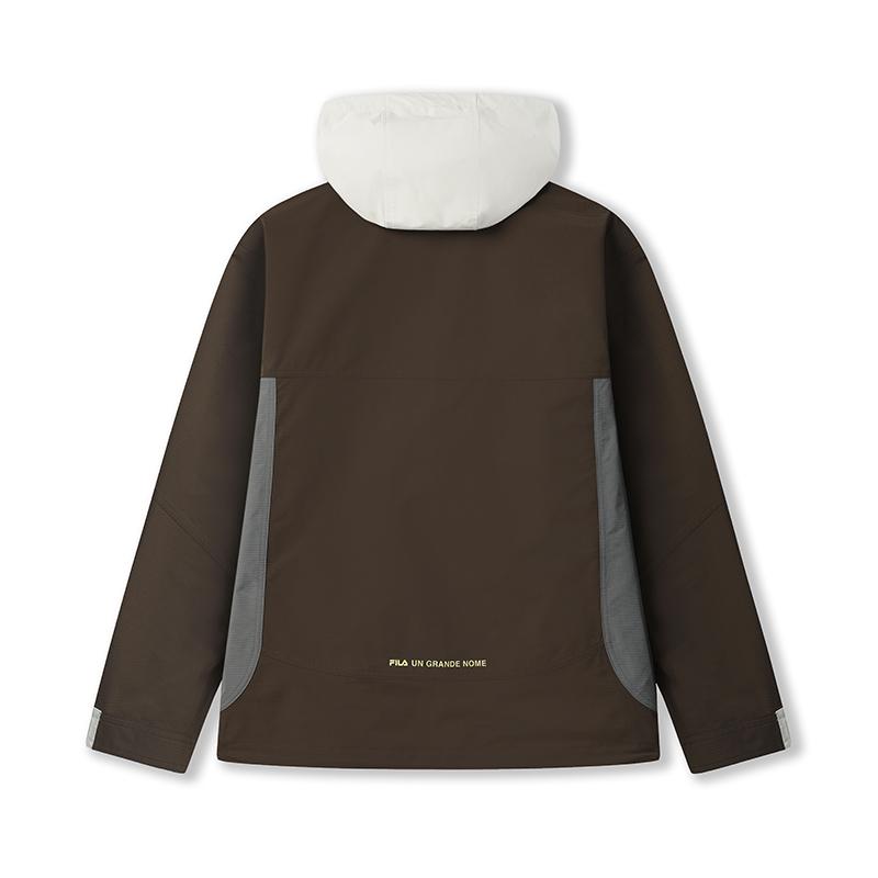 Fila Оригинальная Модная Ретро Повседневная Универсальная Удобная Стильная Вязаная Куртка с Капюшоном Мужские куртки F11M539706F-BN