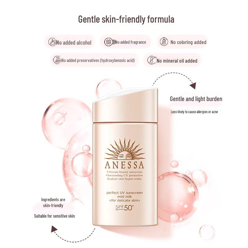 Anessa Perfect UV Sunscreen Skincare Milk SPF50+ PA+++