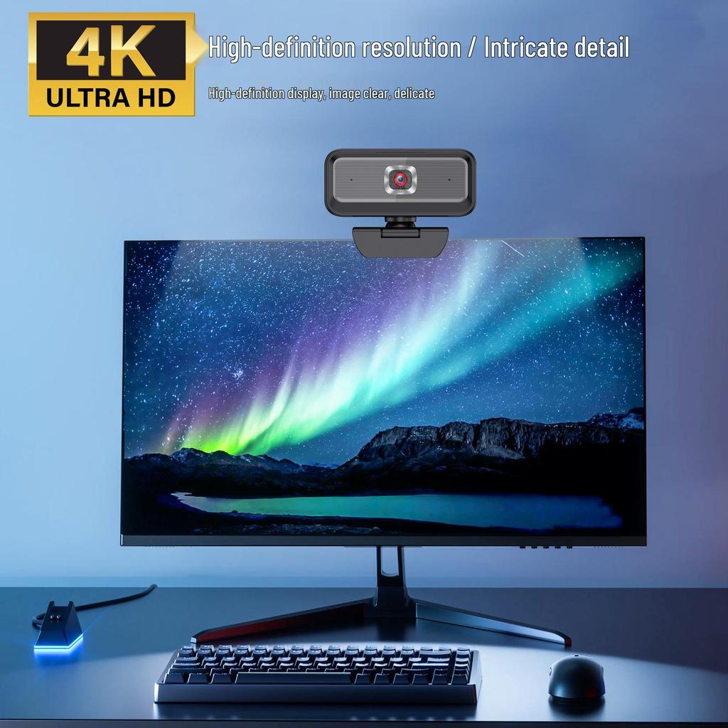 4K Autofocus USB Live Streaming HD Webcam