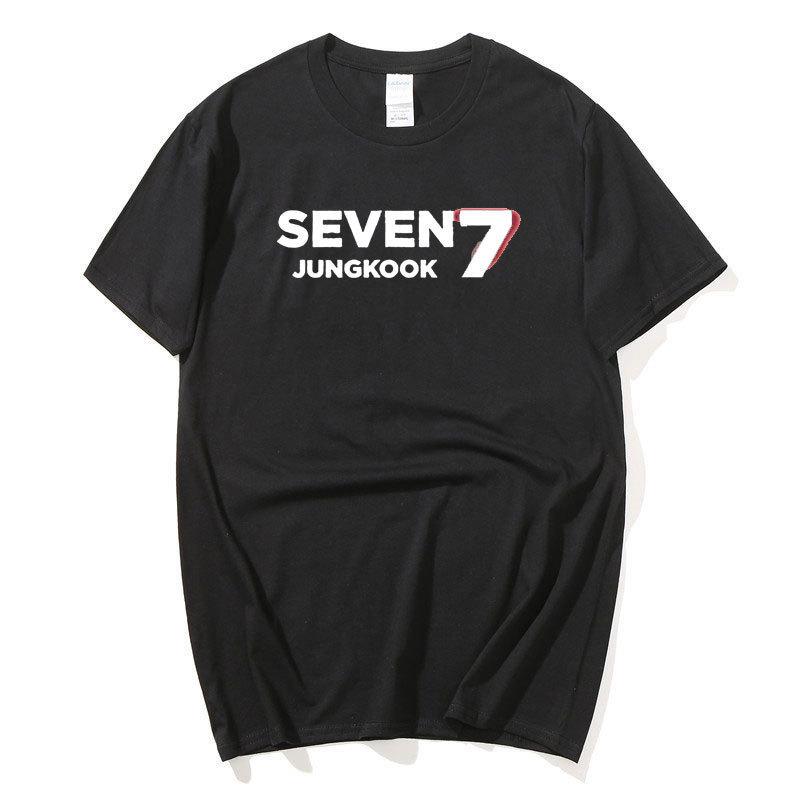 Small Group Seven Surrounding Harajuku Print Fashion Men'S And Women'S T-Shirts, Tops, Short Sleeves