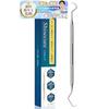 Wellmo SHISEKIYAKU Home Use Stainless Steel Dental Scaler for Tartar Removal (1 Pcs)
