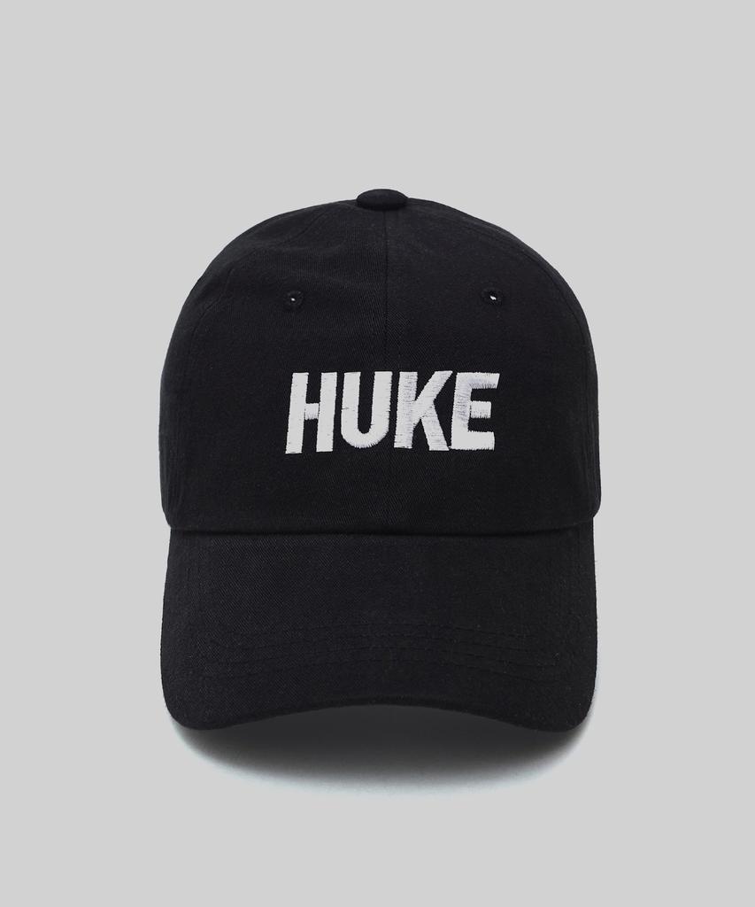 Бейсболка с логотипом HUKE (черный)