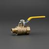 6xCompressor Drain Control Fitting Brass Air Easy to Turn Handle for Workshop 2pt