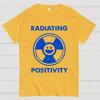 Radiating Positivity Cotton Summer Casual Cool Loose T-Shirt