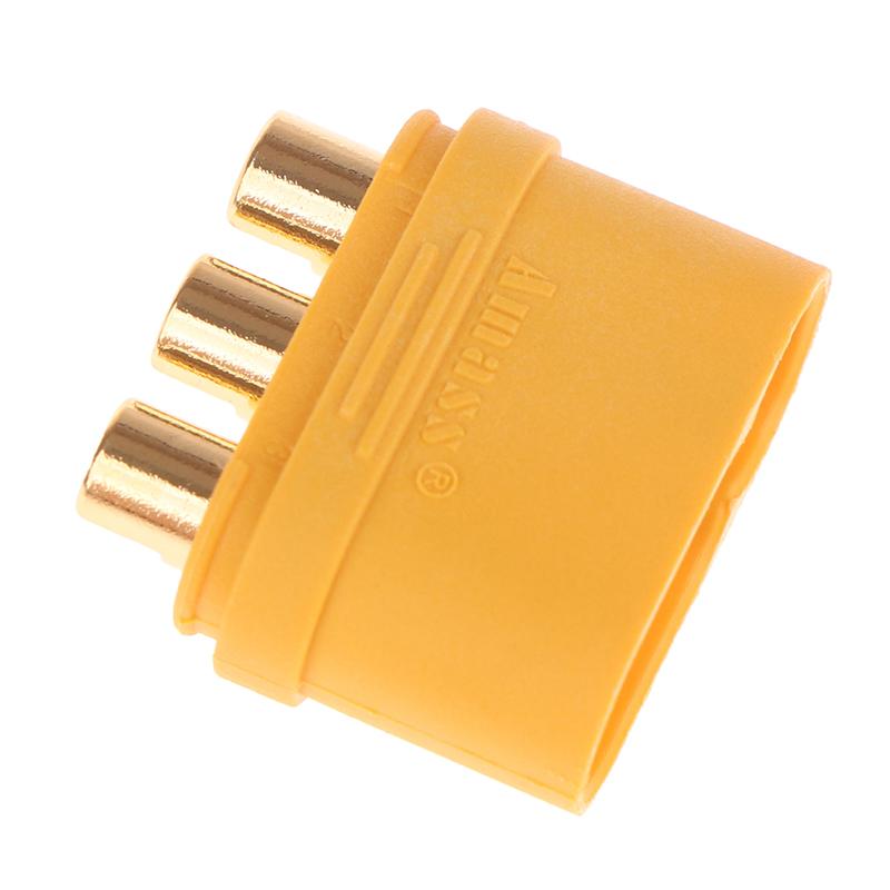1 пара Amass Mr60 Plug 3,5 мм 3-жильный разъем T-образный разъем интерфейса с защитной крышкой для модели Rc