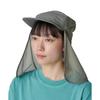Б/У Новый [Snow Peak] Кепка-сетка от насекомых Insect Shield размер 2 ОЛИВКОВЫЙ AC-25SU003 Кемпинг Отдых на природе Фестиваль