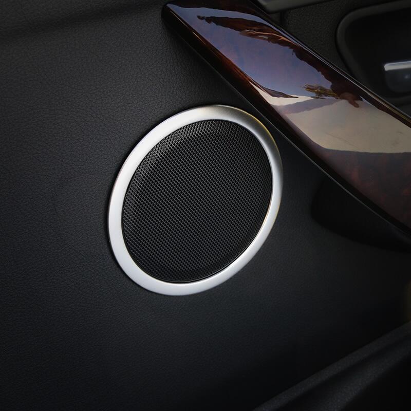 For q6 3 4 Series 3GT F30 F32 F34 Car Styling interior Gearshift AC CD button Panel Door Armrest Decoration Cover Trim Sticker q6