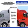 Sinotruk Howo TH7 Кожух Кабины Заднее Крыло Кронштейн Дефлектор Воздуха Направляющая Пластина
