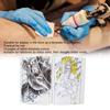 70 Pages Tattoo Practice Template Book Shader Picture Colour Tattoo Book Accessory