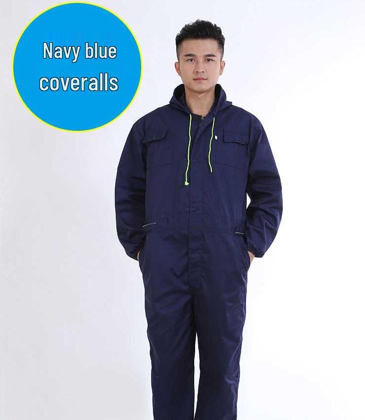 Sailor Uniform Dustproof Windproof Long-Sleeve Work Coveralls