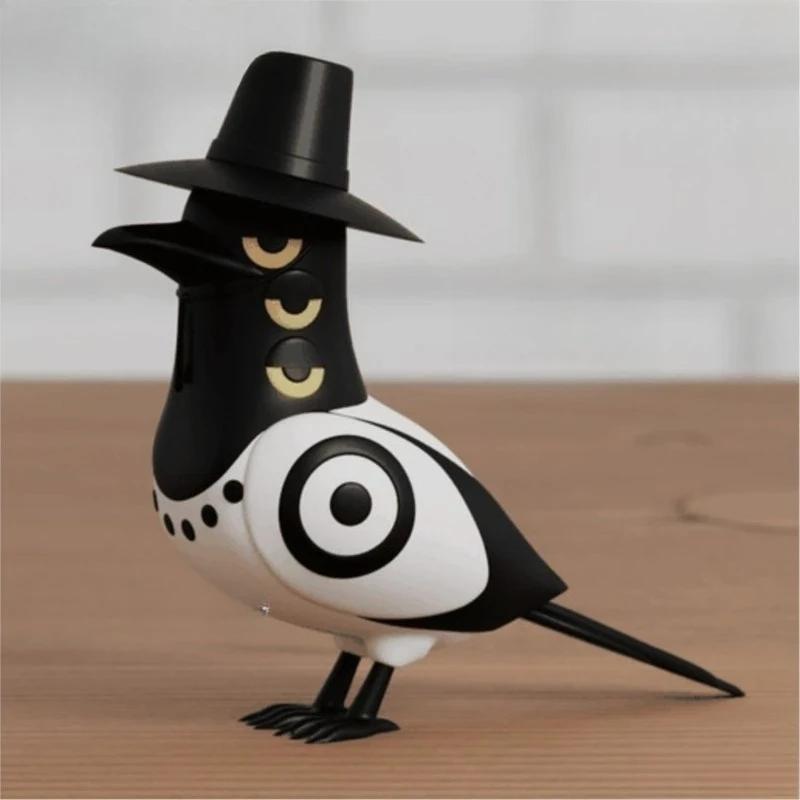 Мини-фигурка K-pop Demon Hunters Sussie Magpie, лимитированная серия, плюшевая кукла-коллекционер Crow, периферийная модель, настольное украшение