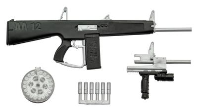 Пластиковая модель типа Little Armory LA018 AA-12
