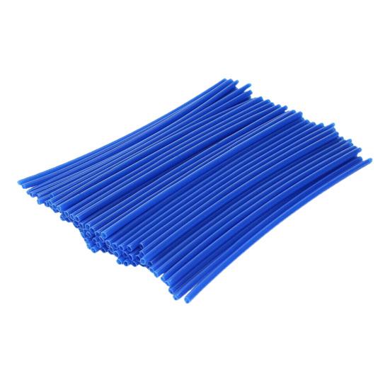 72 шт. накладки на спицы, универсальные, простые в установке пластиковые накладки на спицы мотоцикла для горного велосипеда