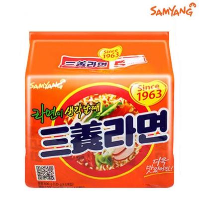 Samyang Рамэн в пакете 120г (5 пакетов) Кальмар игры от Netflix