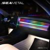 LED Symphony Ambient Light For Car Interior USB Decoration Atmosphere Neon RGB Rainbow Acrylic Strip APP Remote Control