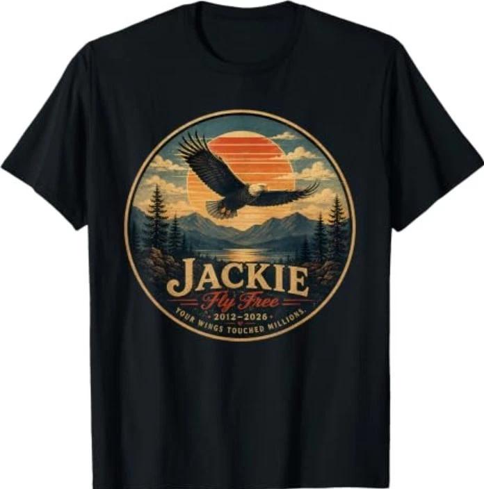 Jackie Bald Eagle Memorial 2012-2026 Wildlife Remembrance T-Shirt