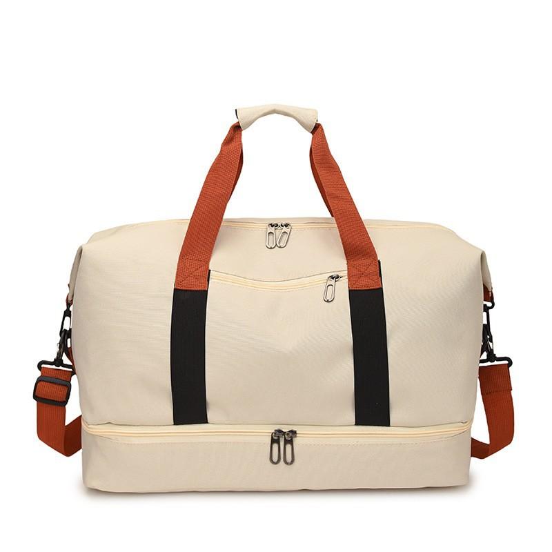 Легкая портативная дорожная сумка большой вместимости с отделением для сухого и мокрого, сумка для багажа для коротких поездок, спортивная сумка для йоги и фитнеса для мужчин и женщин