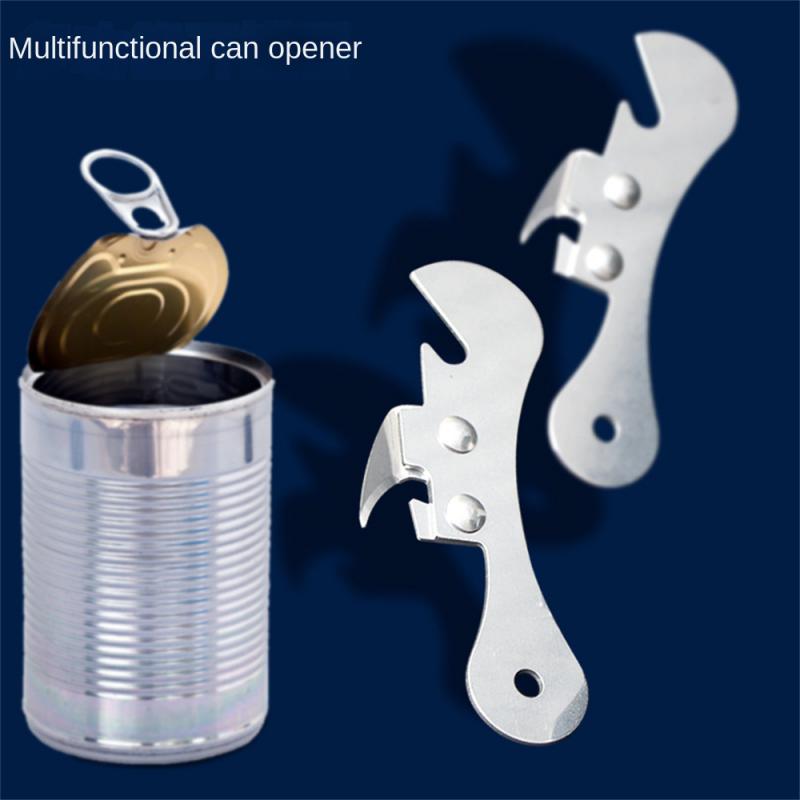 Can Opener Stainless Steel Safety Side Cut Manual Tin Professional Ergonomic Jar Tin Opener Cans Kitchen Tool