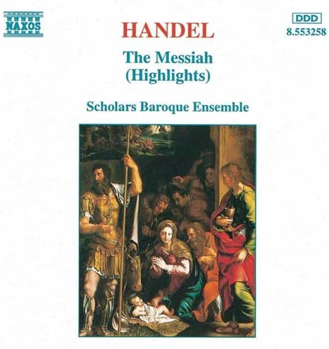 CD SCHOLARS BAROQUE ENSEMBLE - Гендель: Мессия (Особенности) Япония ОбиКлассический Б/У