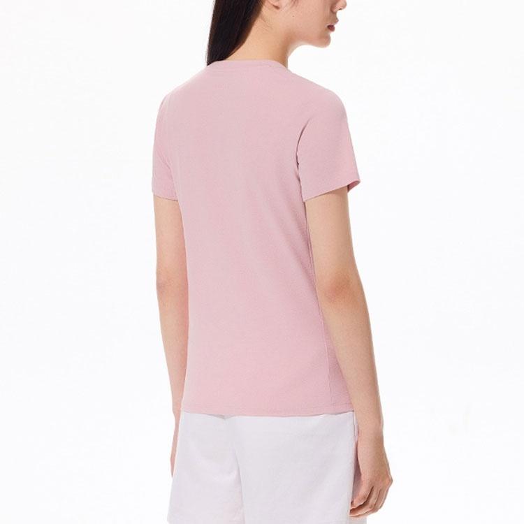 Anta Champion All Weather Collection T Shirt Women's Cloud Mist Pink 162320152-3