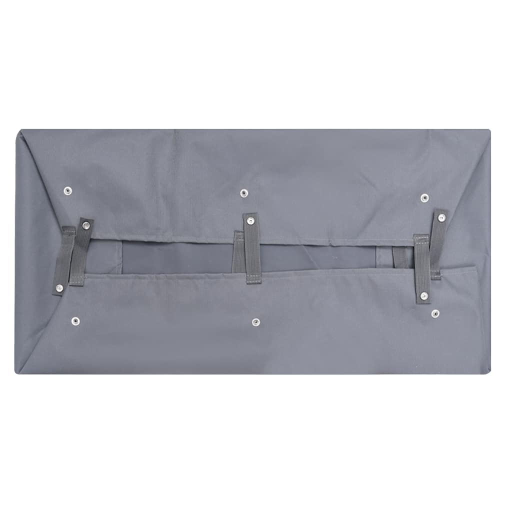 Garden Cart Liner Dark Grey 81 x 41 x 21 cm Fabric