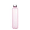 1000ML Space  Cup Time Marker Portable Outdoor Sports Bottle Frosted Gradient Color Cup