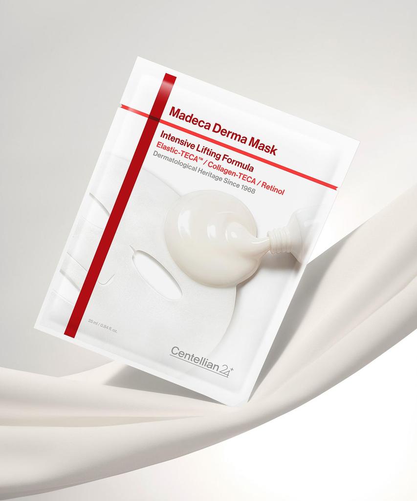 Маска Derma с мадекассосидом, формула интенсивного лифтинга, 10 листов