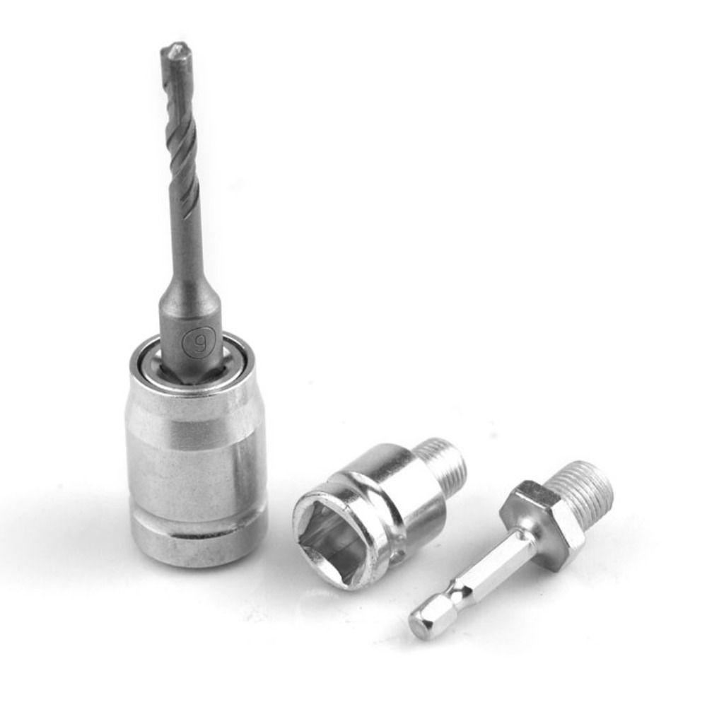 Square Handle Drill Chucks Conversion Head Set Quick Release Drill Adapter Electric Drill