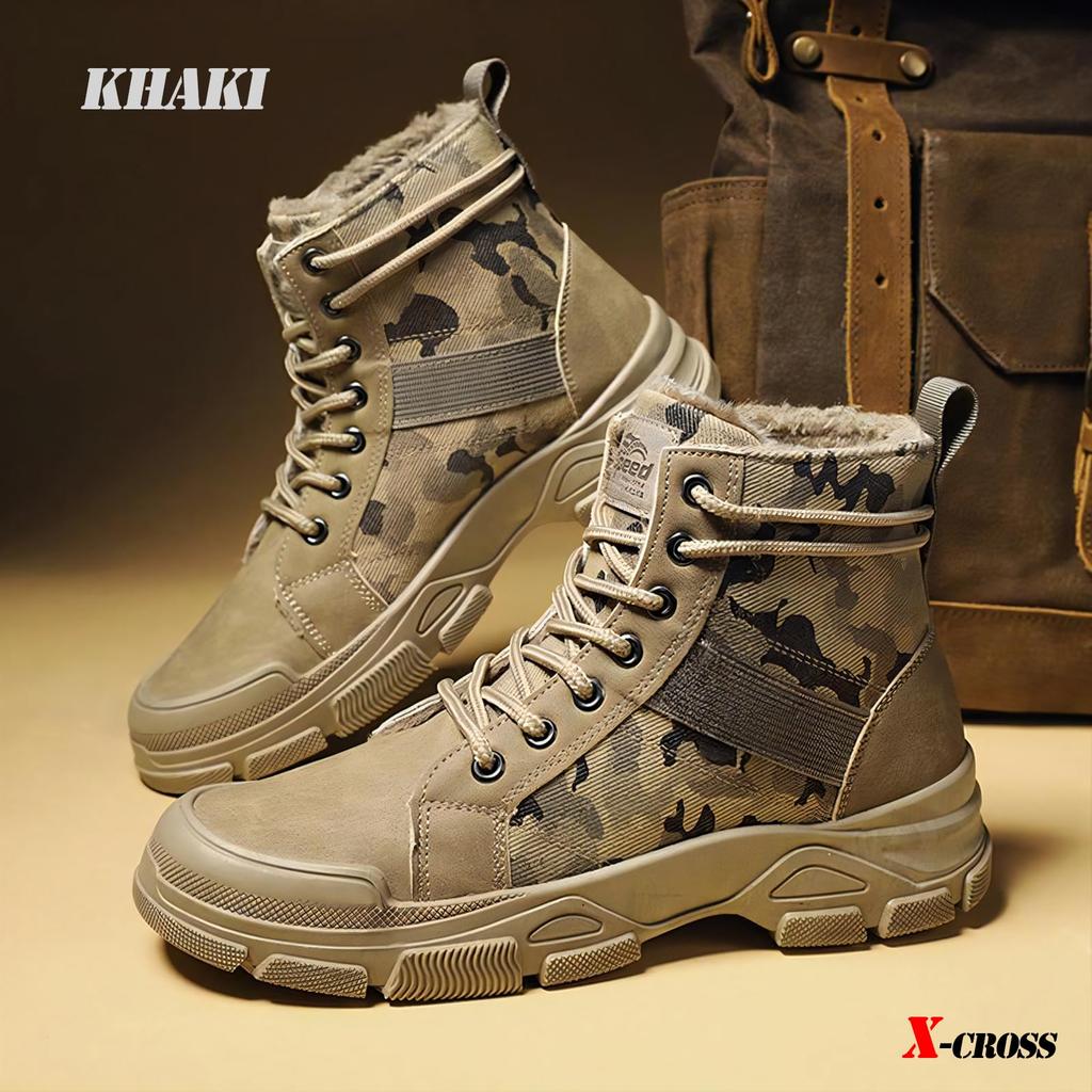 Ботинки для холодной погоды Зимние Высокие Мотоциклетные Ботинки Подкладка из Боа Короткие Ботинки Военные Боа Начес Обувь для холодной погоды Обувь Теплая Начес