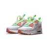 Nike Детские кроссовки Air Max 90 Toggle PS White Crimson Bliss Светло-фиолетовый металлик-платиновый CV0064-102