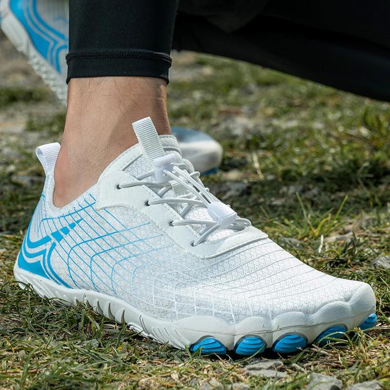 Barefoot Beach Wading Shoes Quick Dry Women's Breathable Water Sports Shoes Men Light Aqua Shoes for Swimming Surfing Fishing