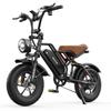 Электровелосипед Вездеход VARUN 16" Двигатель 250 Вт Полная амортизация Ebike 48 В 13 Ач Максимальный запас хода 65 км Нагрузка 100 кг Черный Plorer