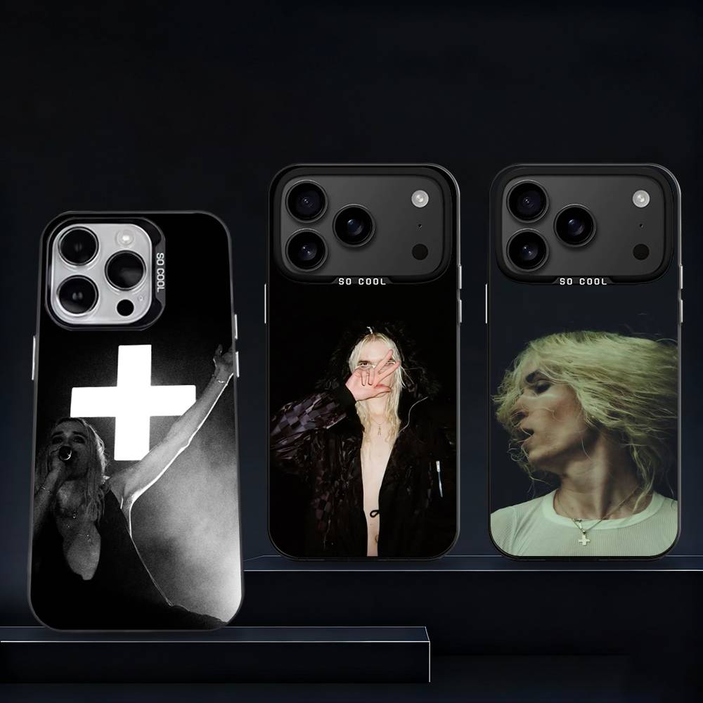 Singer 2hollis Albums Cool Phone Case For iPhone 17,16,15,14,13,12,11,Pro,XS,Max,Plus,Mini,SE4,E IMD Matte Black
