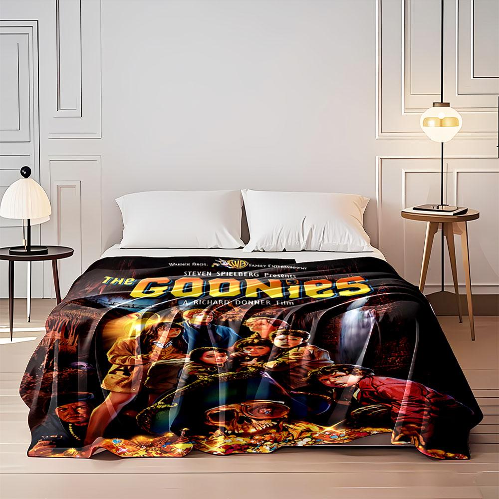 The Goonies Movie Poster Blanket for all seasons blanket lunch break throw gift