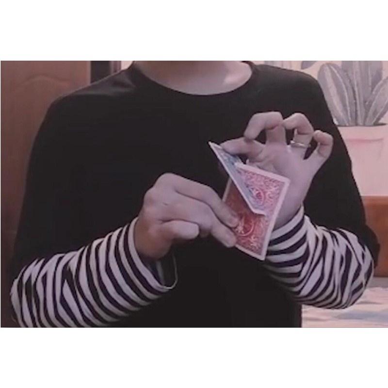 Cut & Restored Card Sclitaire Crossing Playing Cards Mentalism Magic Props Gimmicks Magic Tricks for Magician