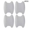 4Pcs Auto Door Sticker Carbon Fiber Scratches Resistant Cover Car Handle Protection Film Exterior Styling Car Accessories