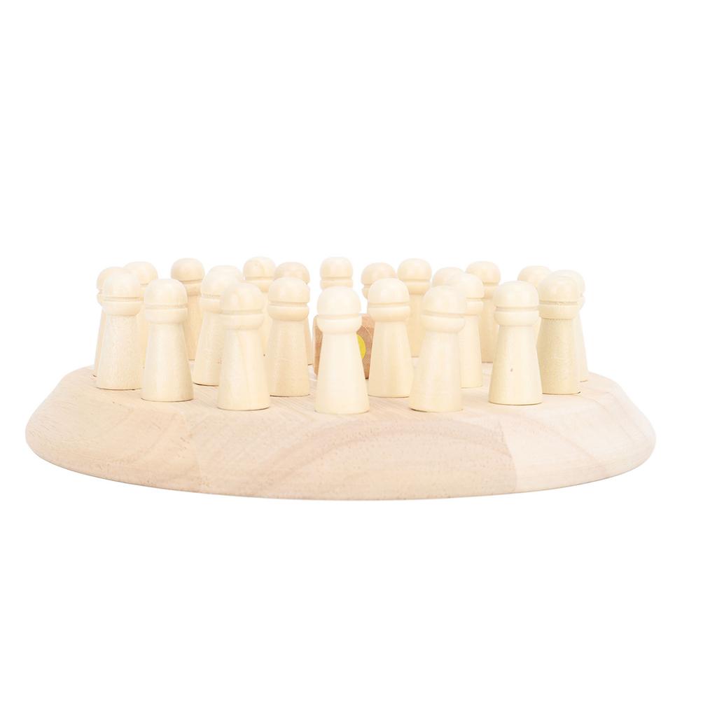 Color Matching Stick Chess Intelligence Development Wooden Memory Chess Game for Kids
