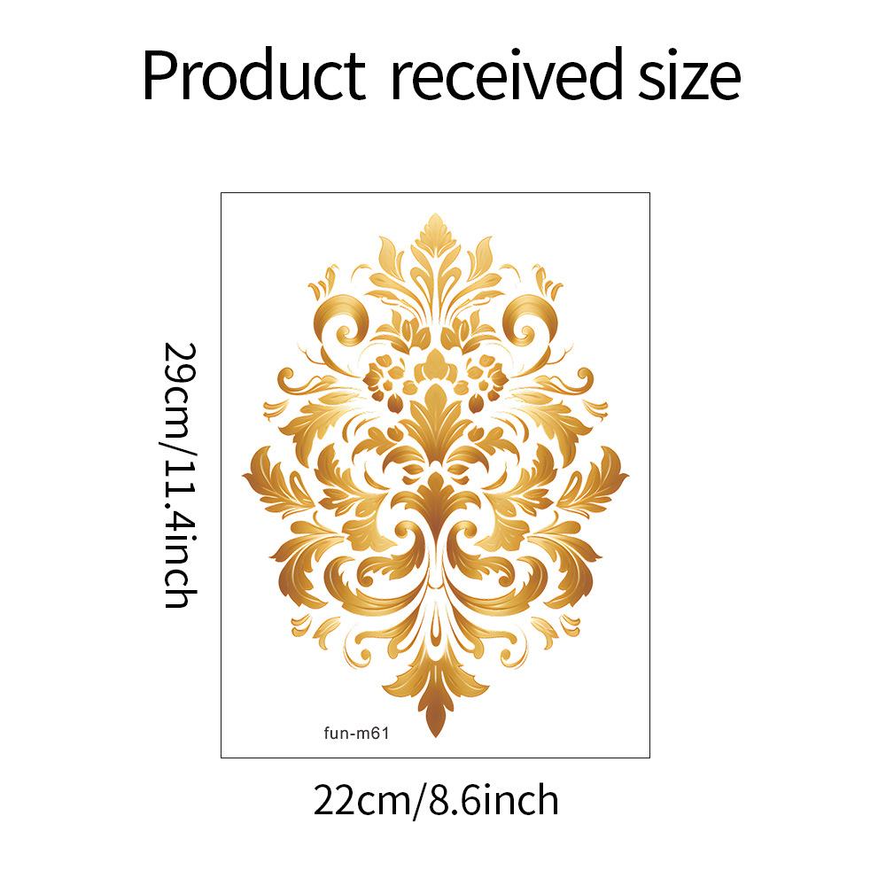 Узорчатый унитаз с ванной комнатой, украшение ванной комнаты, настенная наклейка