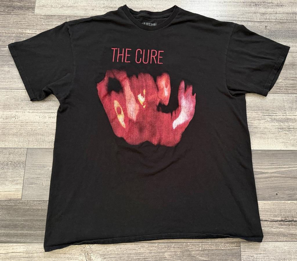 2023 The Cure Band Tee Shirt Adult 2XL XXL Black Short Sleeve Tour Album