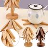 Tree Design Stand Wooden Trivets Decorative Anti Scald Heat Resistant Table Mat Coaster Wood Placemats Pot