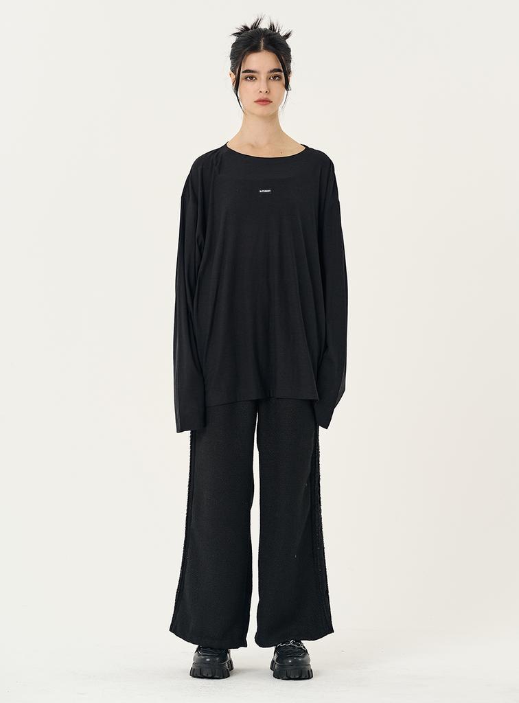 INTEREST Interest Name Patch Top_Black