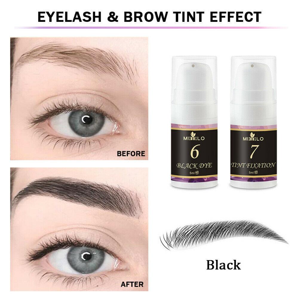 Lash Lift And Tint Kit DIY Eyelash Lift and Dye Semi-Permanent Eyelash Lifting