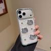 Яркий чехол для телефона KT Cat с стразами для Huawei P80 Pro/Mate 70, Милый с дизайном в виде банта и железного шарика