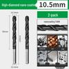 Nano Twist M35 Cobalt Straight Shank Drill Bit: Industrial-Grade with Large Capacity Spiral Flute for Fast Chip Removal