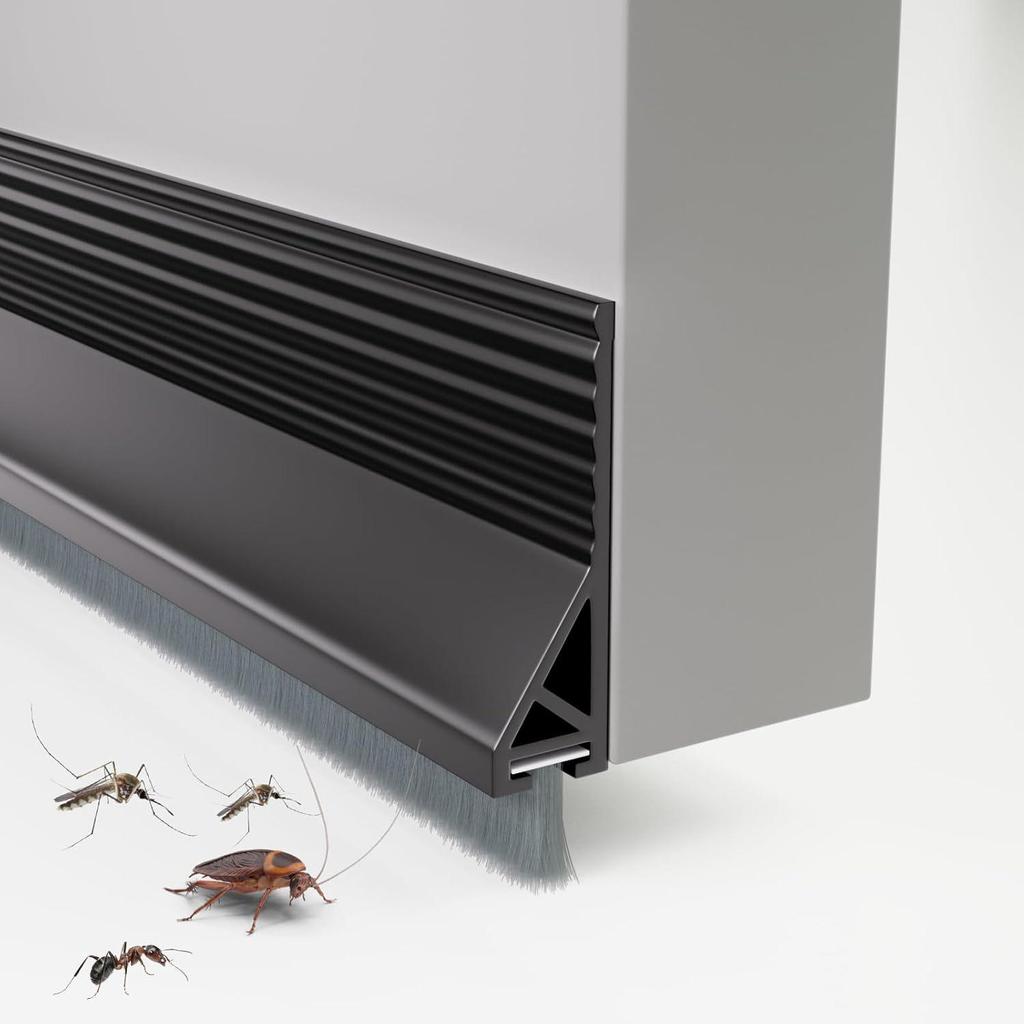 Самоклеящаяся звукоизоляционная уплотнительная лента для двери - Ветрозащита, защита от сквозняков для комнатных и стеклянных дверей