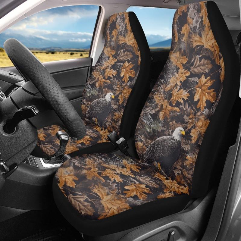 Dead Branches And Leaves, Car Front Seat Cushion, All-Season Universal Seat Cushion Cover Printing