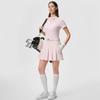 Fila Серия Гольф Простая однотонная удобная приталенная футболка-поло с коротким рукавом женская розовая A11W525125F-PK