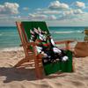 South Sydney Rabbitohs Fashion Beach Towel: Ideal for Summer Adventures Soft, absorbent and quick drying suitable for swimming and bathing