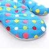 Heat Resistant Anti Hot Baking Tool Dot Mitts Thick Oven Gloves Microwave Insulation Cotton